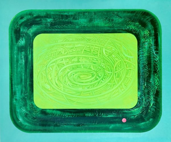 Green scribble portal